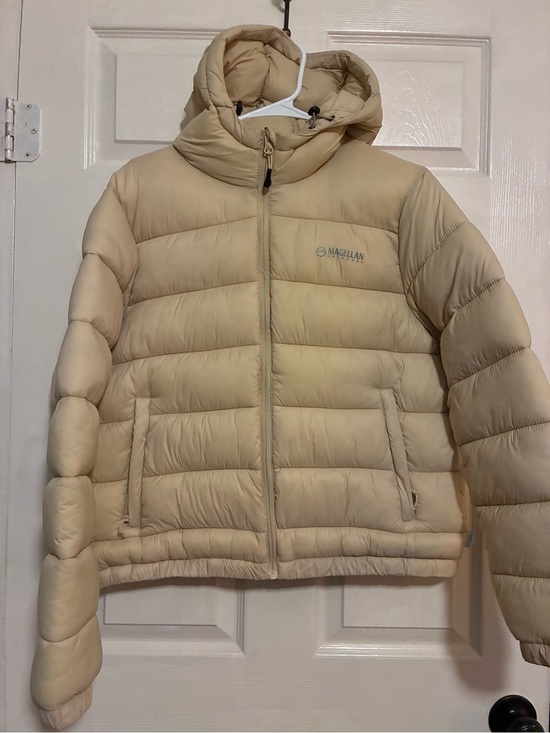 Magellan Outdoors Jackets & Blazers - Magellan Outdoors Quilted Puffer Jacket - Tan